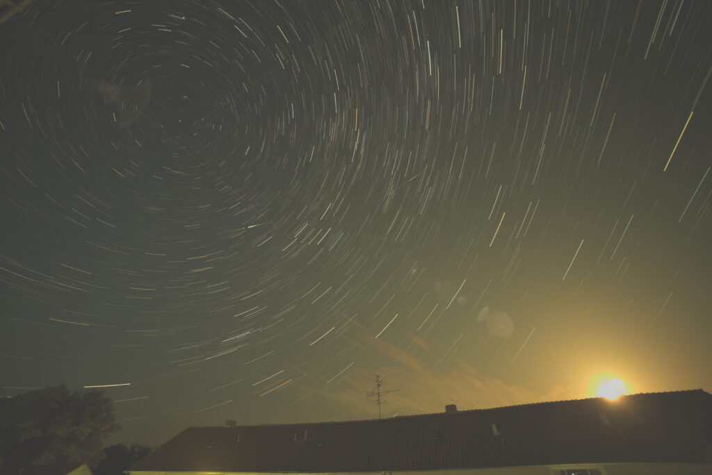 Perseiden 2025 Startrail